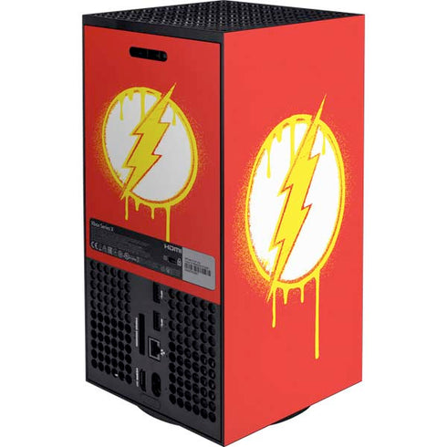 DC Comics The Flash Emblem Drip XBox Series X Digital Edition Bundle Skin