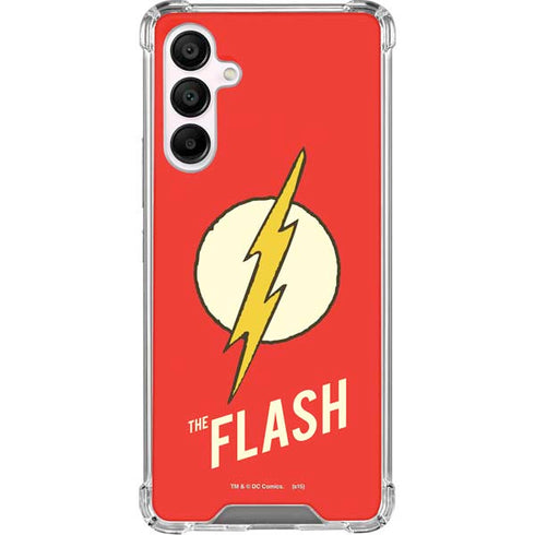 DC Comics The Flash Classic Emblem Galaxy A16 5G Clear Case