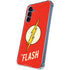 DC Comics The Flash Classic Emblem Galaxy A35 5G Clear Case