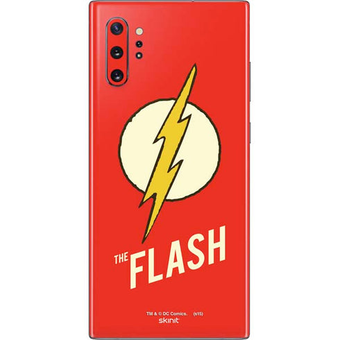 DC Comics The Flash Classic Emblem Galaxy Note 10 Plus Skin
