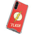 DC Comics The Flash Classic Emblem Galaxy S24 FE Clear Case
