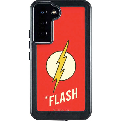 DC Comics The Flash Classic Emblem Galaxy S24 Plus Waterproof Case