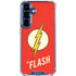DC Comics The Flash Classic Emblem Galaxy S25 Clear Case