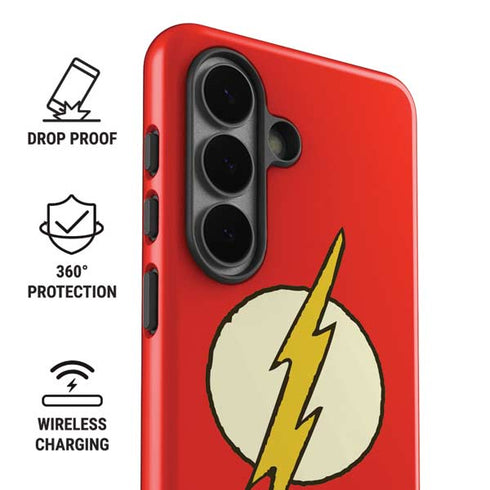DC Comics The Flash Classic Emblem Galaxy S26 Impact Case