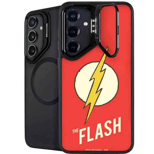 DC Comics The Flash Classic Emblem Galaxy S26 Kickstand Case