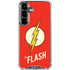 DC Comics The Flash Classic Emblem Galaxy S26 Plus Clear Case
