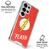 DC Comics The Flash Classic Emblem Galaxy S26 Ultra Clear Case