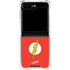 DC Comics The Flash Classic Emblem Galaxy Z Flip6 Clear Case