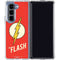 DC Comics The Flash Classic Emblem Galaxy Z Fold5 5G Clear Case