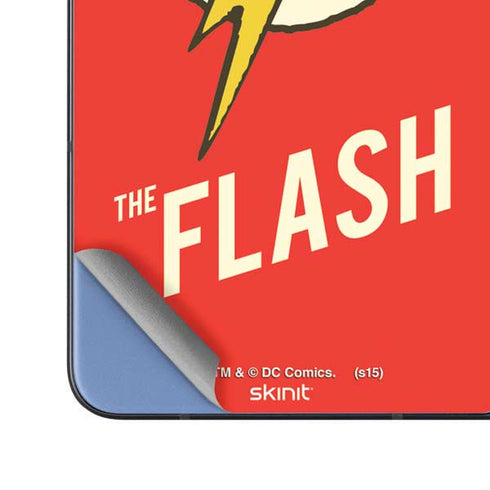 DC Comics The Flash Classic Emblem Galaxy Z Fold5 5G Skin