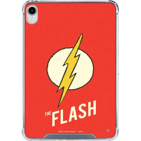 DC Comics The Flash Classic Emblem iPad 11th Gen (2025) Clear Case