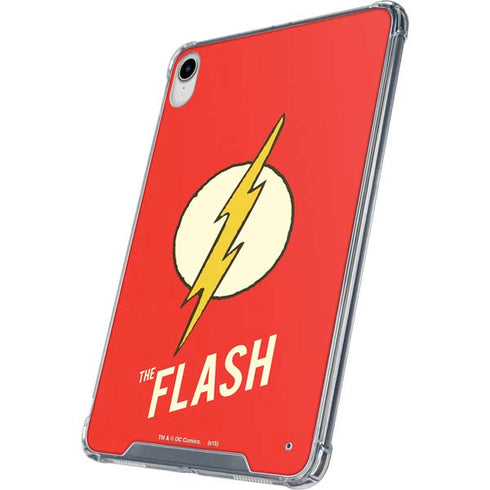 DC Comics The Flash Classic Emblem iPad 11th Gen (2025) Clear Case