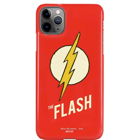 DC Comics The Flash Classic Emblem iPhone Cases