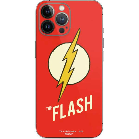 DC Comics The Flash Classic Emblem iPhone 15 Pro Max Skin