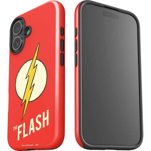 DC Comics The Flash Classic Emblem iPhone 16 Impact Case