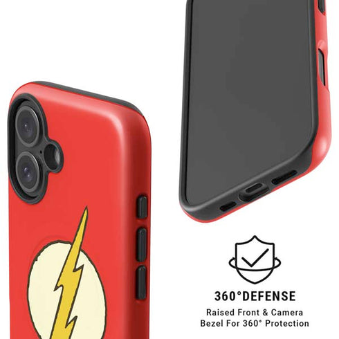 DC Comics The Flash Classic Emblem iPhone 16 Magsafe Impact Case