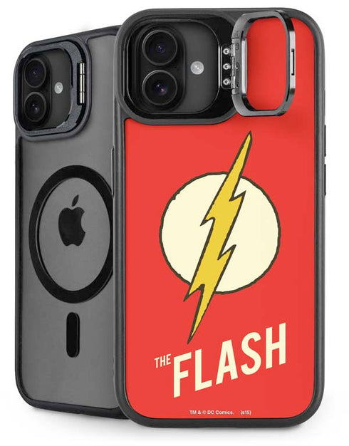 DC Comics The Flash Classic Emblem iPhone 16 Plus Kickstand Case