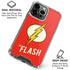 DC Comics The Flash Classic Emblem iPhone 16 Pro Clear Case