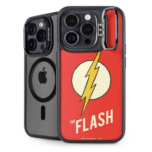 DC Comics The Flash Classic Emblem iPhone 16 Pro Kickstand Case