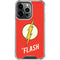 DC Comics The Flash Classic Emblem iPhone 16 Pro Max Clear Case