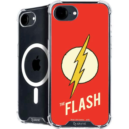 DC Comics The Flash Classic Emblem iPhone 16e MagSafe Case