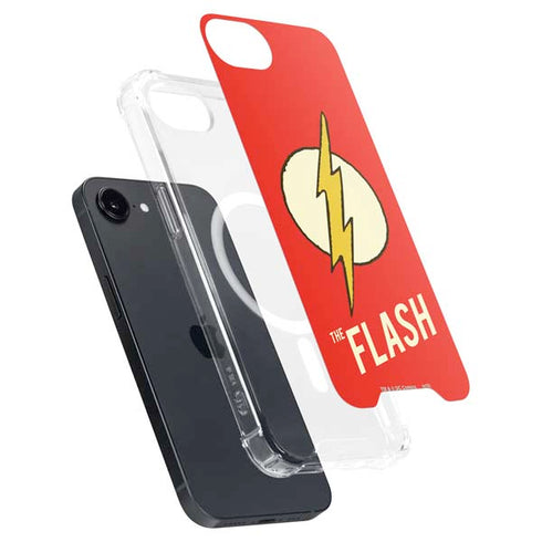 DC Comics The Flash Classic Emblem iPhone 16e MagSafe Case