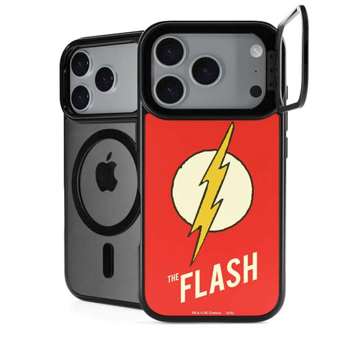DC Comics The Flash Classic Emblem iPhone 18 Pro Kickstand Case