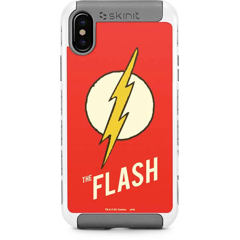 DC Comics The Flash Classic Emblem iPhone Cases