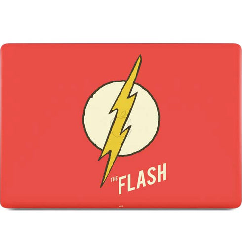 DC Comics The Flash Classic Emblem MacBook Skins