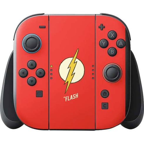 DC Comics The Flash Classic Emblem Nintendo Switch 2 (2025) with Joy-Con Skin