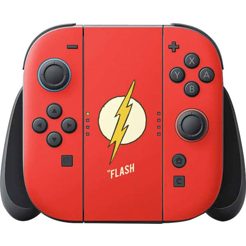 DC Comics The Flash Classic Emblem Nintendo Skins