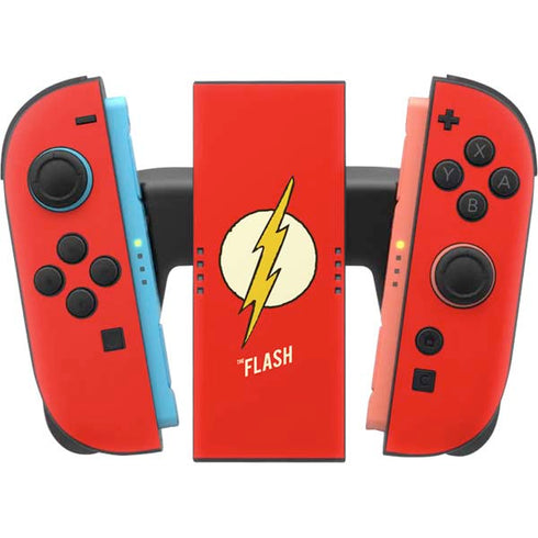 DC Comics The Flash Classic Emblem Nintendo Switch 2 (2025) Joy-Con Controller Skin