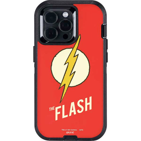 DC Comics The Flash Classic Emblem Otterbox Defender iPhone Skin
