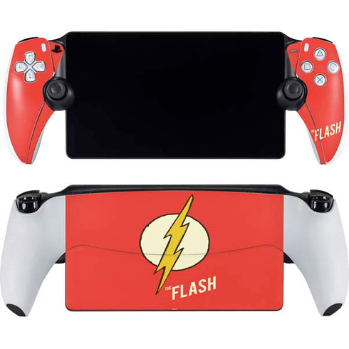 DC Comics The Flash Classic Emblem PlayStation Portal Remote Player Skin