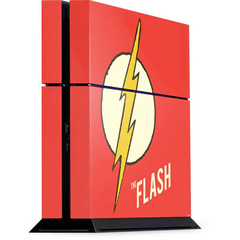 DC Comics The Flash Classic Emblem PlayStation PS4 Skins
