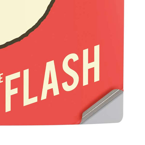 DC Comics The Flash Classic Emblem PS5 Pro Disk Console Skin