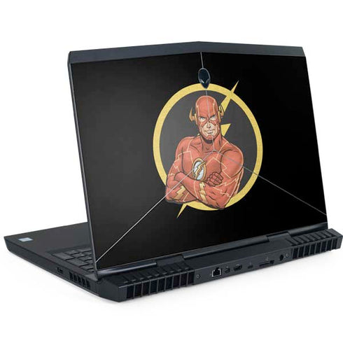 DC Comics The Flash Folded Arms Pose Dell Alienware Skin