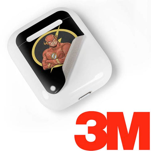DC Comics The Flash Folded Arms Pose Apple AirPods Skin