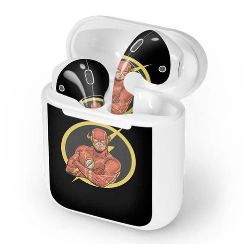 DC Comics The Flash Folded Arms Pose Apple AirPods Skin