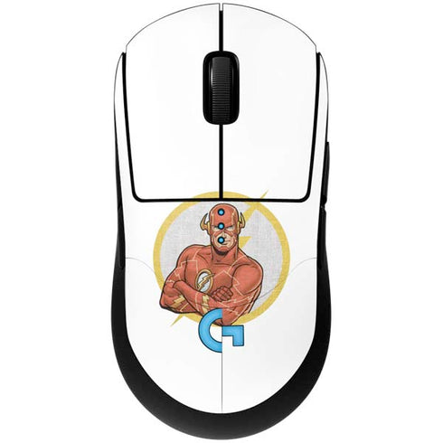 DC Comics The Flash Folded Arms Pose G Pro Wireless Gaming Mouse Skin