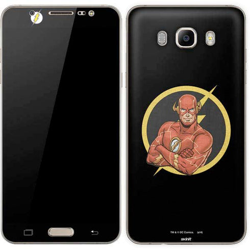 DC Comics The Flash Folded Arms Pose Galaxy J7 Skin