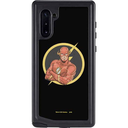 DC Comics The Flash Folded Arms Pose Galaxy Cases