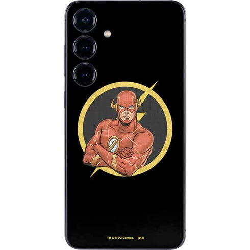 DC Comics The Flash Folded Arms Pose Galaxy S24 Skin