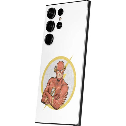 DC Comics The Flash Folded Arms Pose Galaxy S24 Ultra Skin