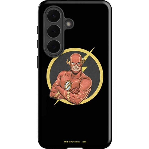 DC Comics The Flash Folded Arms Pose Galaxy S26 Impact Case