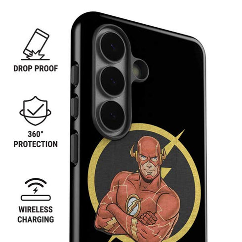 DC Comics The Flash Folded Arms Pose Galaxy S26 Impact Case