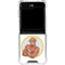 DC Comics The Flash Folded Arms Pose Galaxy Z Flip6 Clear Case