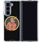 DC Comics The Flash Folded Arms Pose Galaxy Z Fold5 5G Clear Case