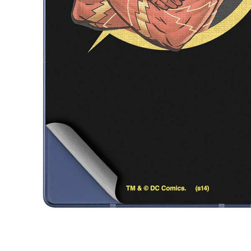 DC Comics The Flash Folded Arms Pose Galaxy Z Fold6 Skin