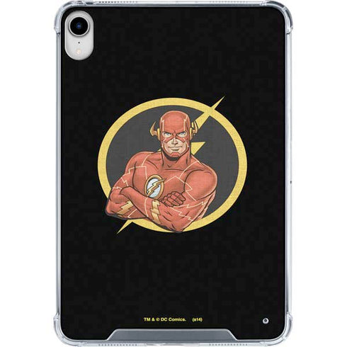 DC Comics The Flash Folded Arms Pose iPad 11th Gen (2025) Clear Case